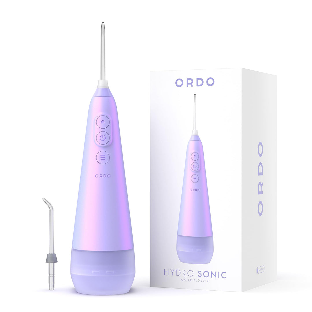 Ordo Munddusche, kabellos, 3 Druckeinstellungen, tragbare Reise-Flosser, wiederaufladbar, IPX7 wasse