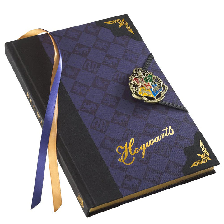The Noble Collection NN7335 Harry Potter Premium Notizbuch Hogwarts Wappen Hardcover, gebunden, mit