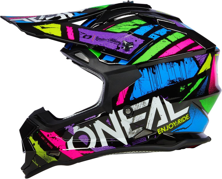 O'NEAL Unisex – Erwachsene 2srs Helmet Glitch V.23 Helm XL Multi, XL Multi
