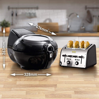 Tefal YV9708 ActiFry Genius XL 2 in 1 Heissluftfritteuse | 1500 Watt | Fassungsvermögen: 1,7 kg | 9