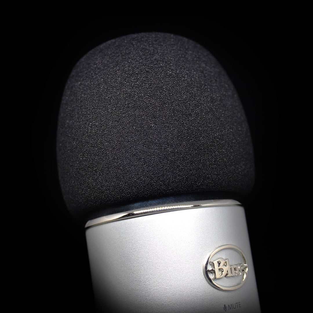 Schaumstoff-Windschutz für Blue Yeti Mikrofon – Pop-Filter aus hochwertigem Schwamm-Material, das un