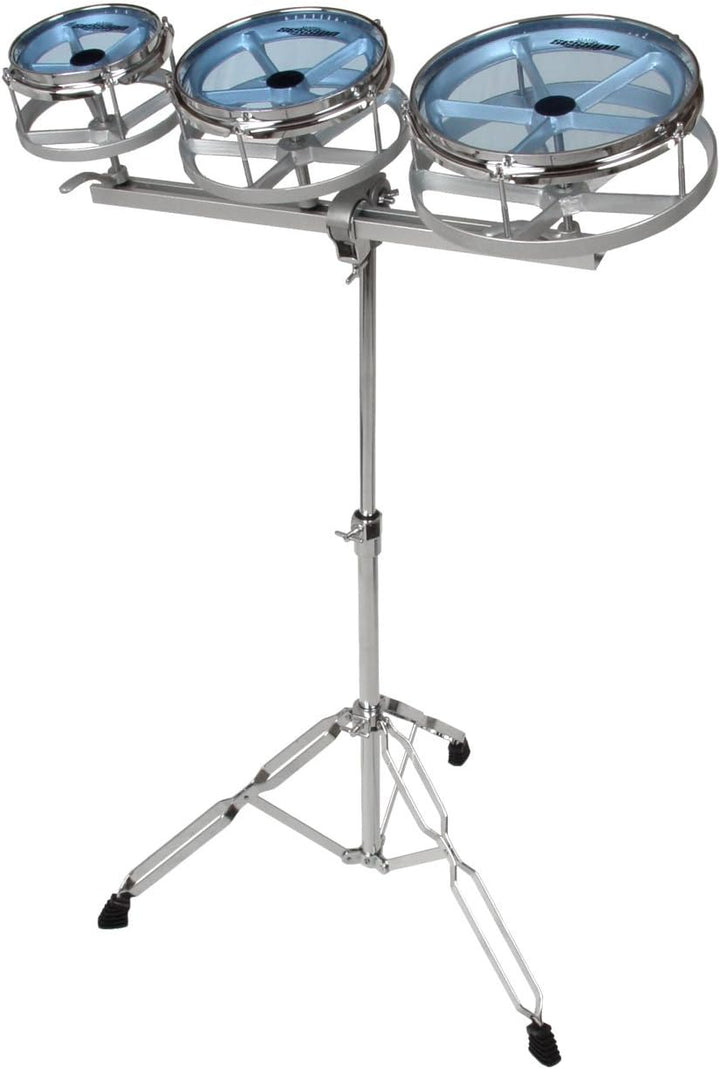 XDrum Rototoms - 6", 8", 10" Percussion Trommeln für Schlagzeug - Doppelstrebige Hardware und verste