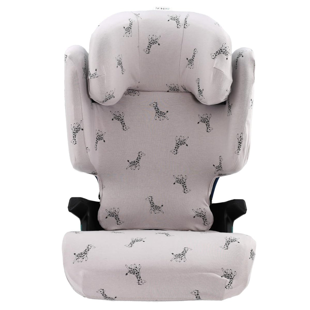 JYOKO KIDS Schutzhülle kompatibel mit Romer Kidfix (Romer Kidfix M I-SIZE, Giraffe)