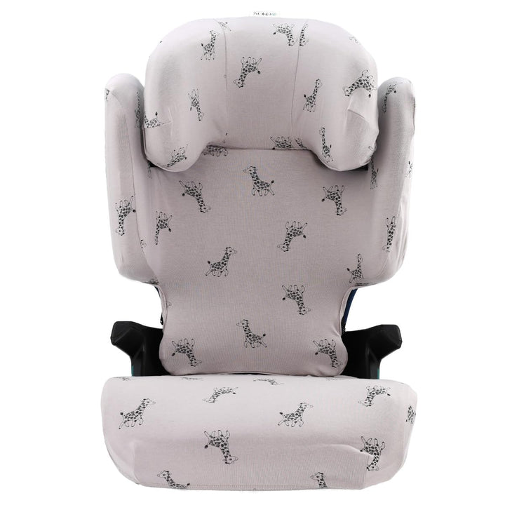 JYOKO KIDS Schutzhülle kompatibel mit Romer Kidfix (Romer Kidfix M I-SIZE, Giraffe)