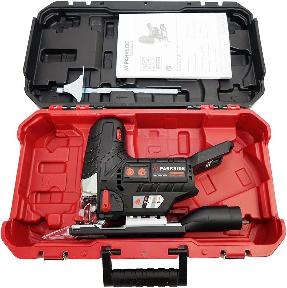 HEADNMORE® Bundle - PARKSIDE PERFORMANCE® 20V Akku Stichsäge PSSPA 20 + HEADNMORE® Schlüsselanhänger