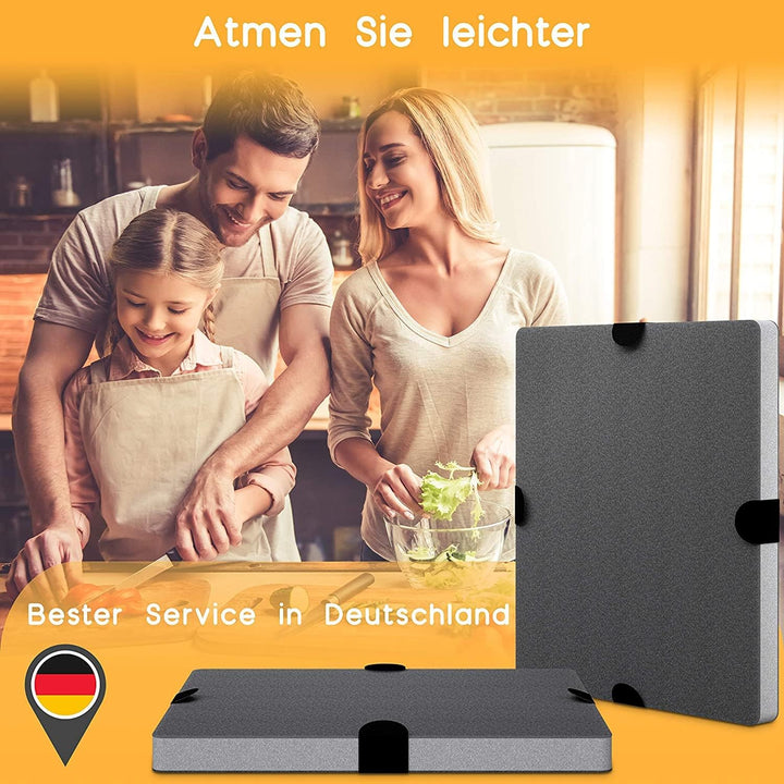 KF3TEC® Aktivkohlefilter ähnlich DKF12-1 bzw. 6228731, passend für Miele Dunstabzugshauben DA269-4 /