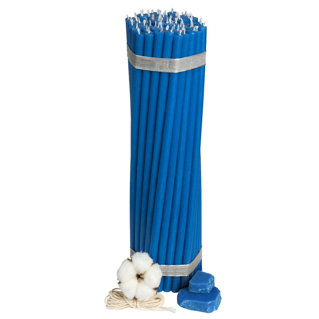 Diveevo Kirchliche Bienenwachskerzen №20-50 Stk. I hochwertige Ritualkerzen L-30,5 cm Ø-9,6 mm I 180