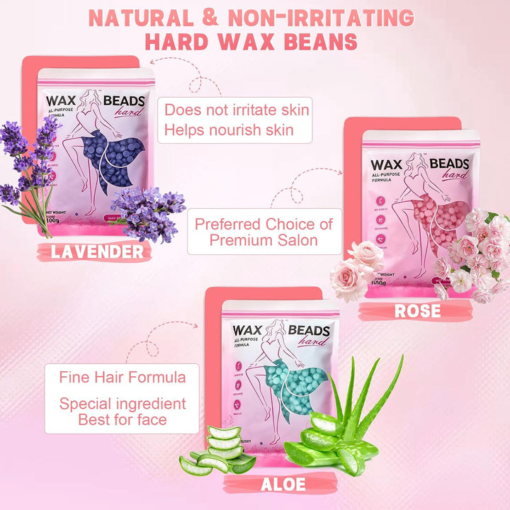 Waxing Set, iKlestar Digital Wax Maschine Wachswärmer, Heisswachsgerät für Wachs Haarentfernung, Wax