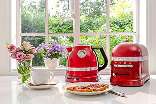 KitchenAid Artisan Frühstücks Set | incl. Wasserkocher 5KEK1522, 2 Scheiben Toaster 5KMT2204 und Brö