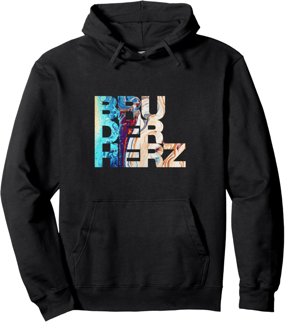 BRUDERHERZ - bestes Geschenk für deinen Bruder! Pullover Hoodie