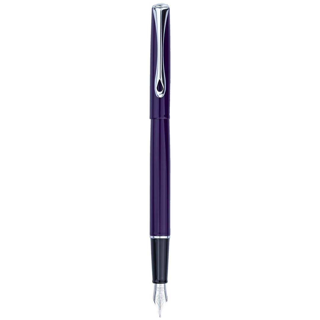 DIPLOMAT - D40703025 - Füller Traveller Violett - Mit Edelstahlfeder - Schick und elegant - 5-Jahre-