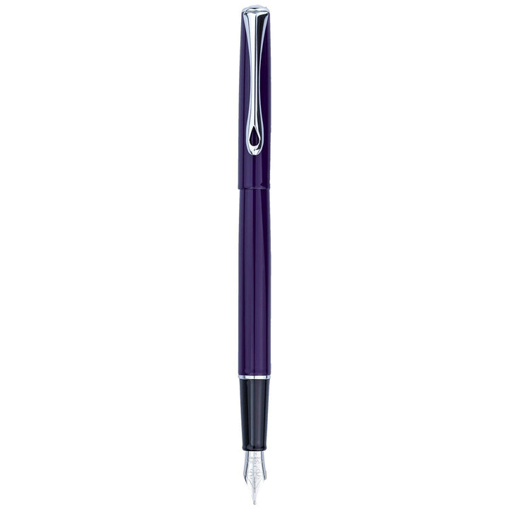 DIPLOMAT - D40703025 - Füller Traveller Violett - Mit Edelstahlfeder - Schick und elegant - 5-Jahre-