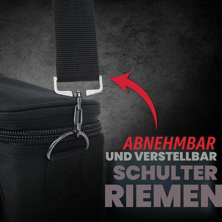 GATOR Cases GM-2W Softcase für ein komplettes HF-System und zwei Mikrofone 2 HF-Tonabnehmer Verstärk