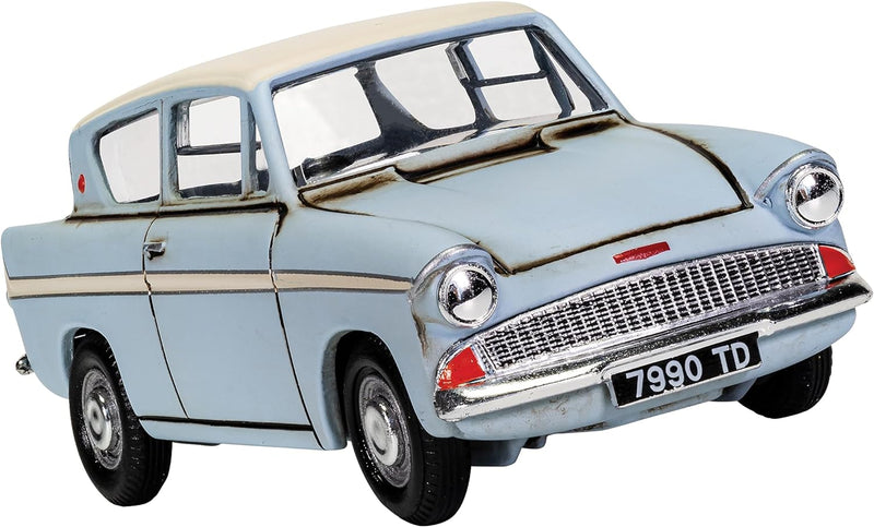 Harry Potter Verzauberter Ford Anglia, mit Harry- und Ron-Figur