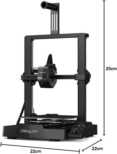 Creality Ender 3 V3 SE 3D Drucker, 250mm/s Druckgeschwindigkeit FDM 3D Drucker mit CR Touch Auto Lev