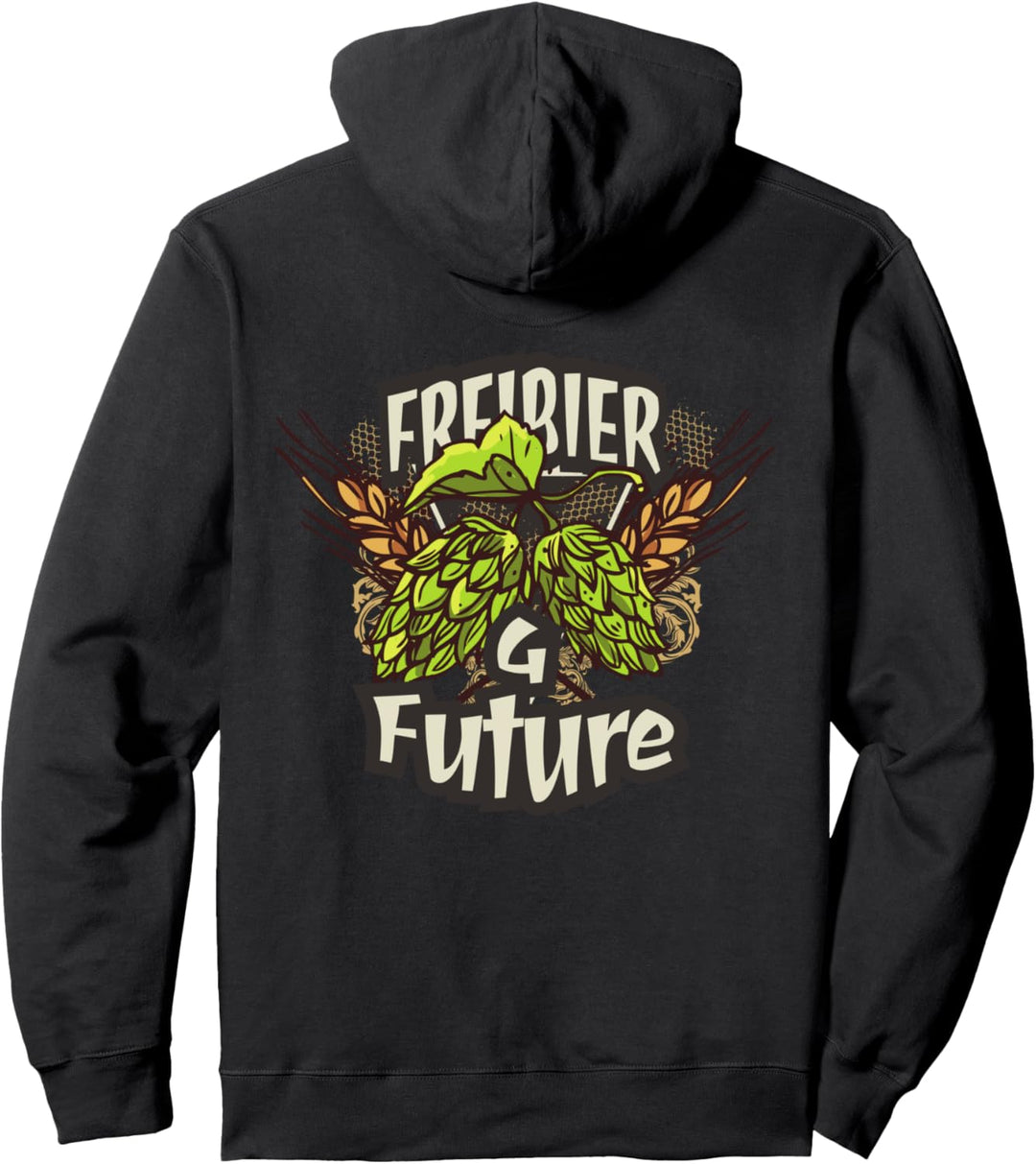Freibier for Future - Politik Parodie Pullover Hoodie