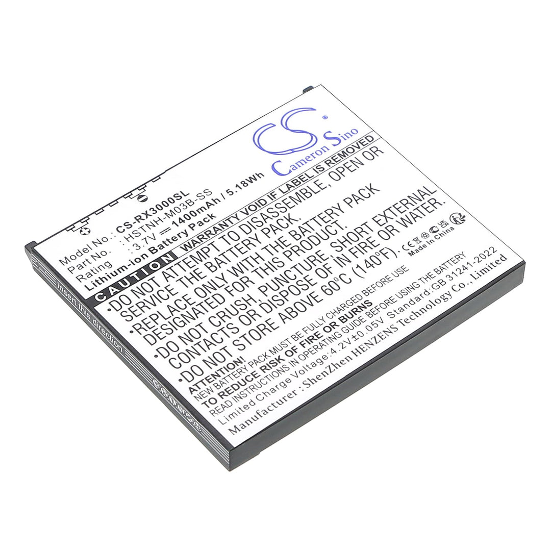 CS-RX3000SL Akku 1400mAh Kompatibel mit [HP] iPAQ hx2000, iPAQ hx2100, hx2110, hx2115, hx2190, hx219