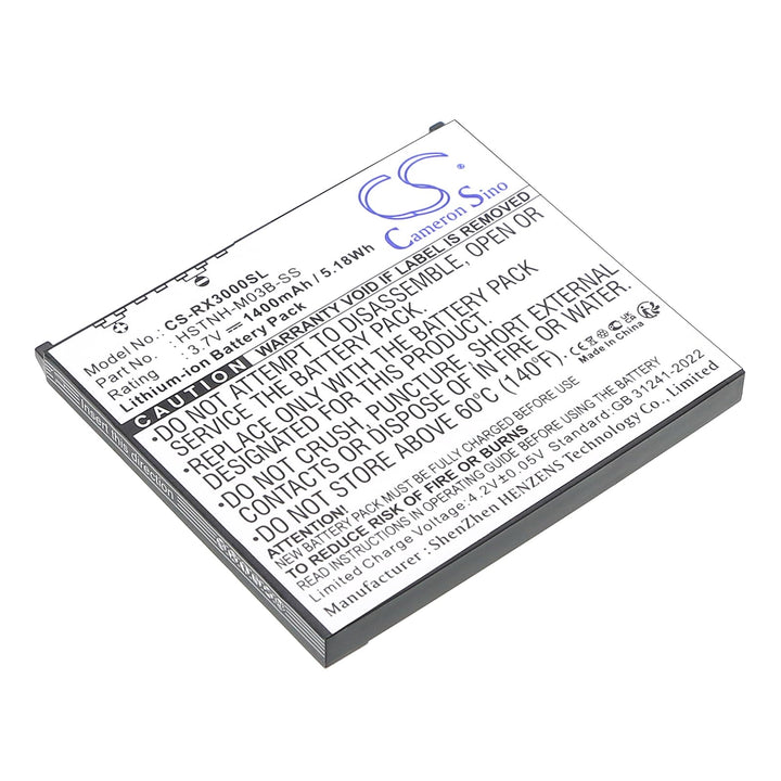 CS-RX3000SL Akku 1400mAh Kompatibel mit [HP] iPAQ hx2000, iPAQ hx2100, hx2110, hx2115, hx2190, hx219