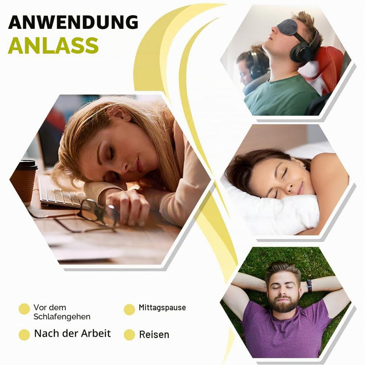 Minidiva Selbsterhitzende Wärmemaske für Augen – Entspannung, Feuchtigkeit & Linderung von Trockenhe