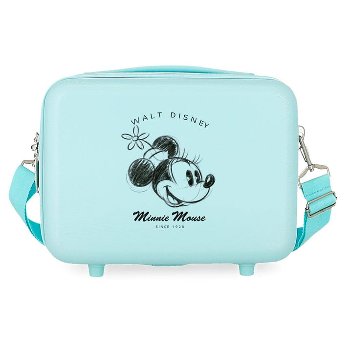 Disney Mickey und Minnie Travel Cabin Toilettentasche weiss Starren ABS Joumma Taschen, Are Magic
