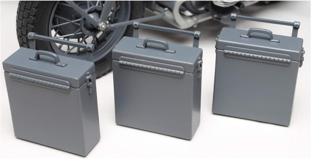 Italeri 7406 510007406-1:9 Zündapp KS 750, Modellbau, Bausatz, Standmodellbau, Basteln, Hobby, Klebe