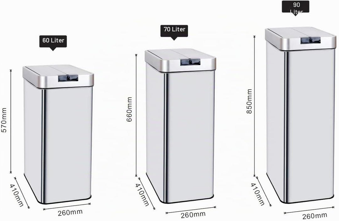 Automatischer Mülleimer 60 L SILVERLAKE, 60 l
