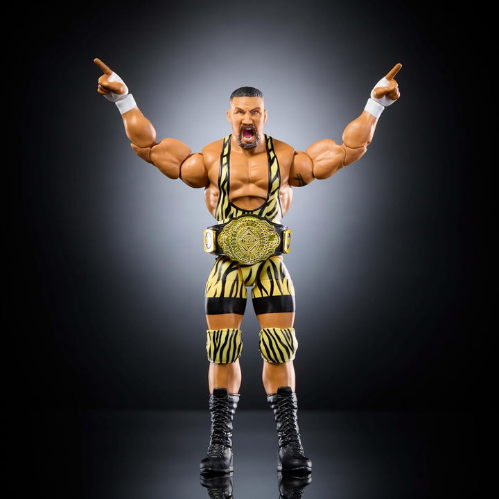 Mattel WWE Elite Actionfigur & Zubehör, Serie #119, 15,2 cm grosses Sammlerstück Bron Breaker mit 25