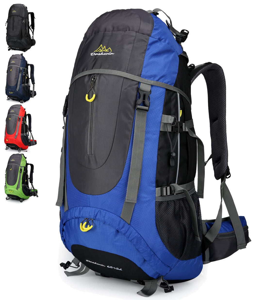 Doshwin 70L Trekkingrucksack Campingrucksack Reiserucksack Wanderrucksack Grosser Rucksack für Damen