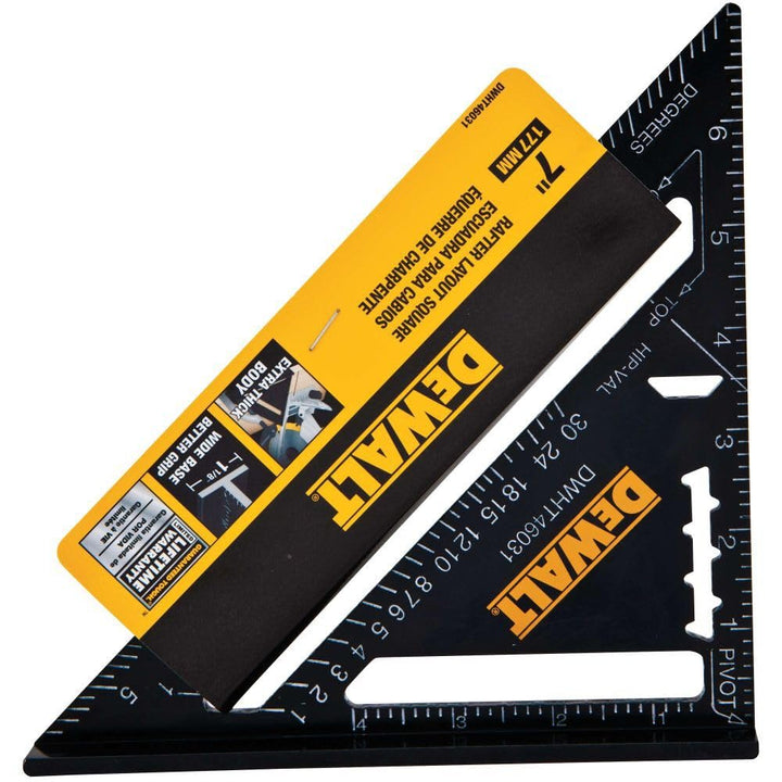 DEWALT DWHT46031 Aluminium 17,8 cm Premium Sparren-Quadrat
