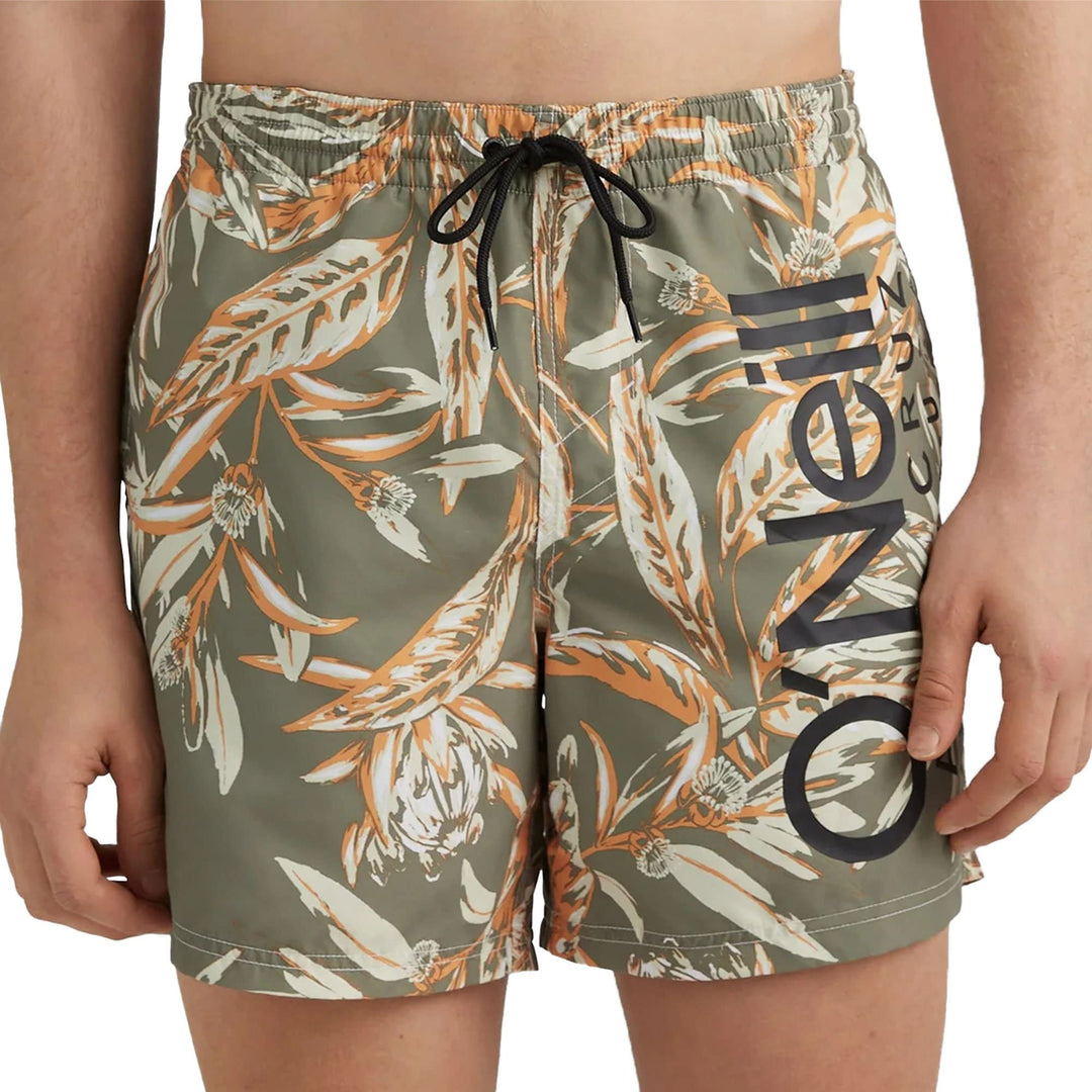 O'Neill Herren Badehose, S-M 36038 Deep Lichen Tonal Floral