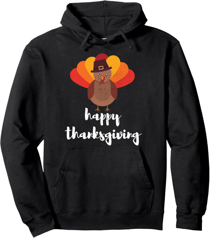 Happy Thanksgiving Day Türkei Geschenke Urlaub Herbst Herbst Pullover Hoodie