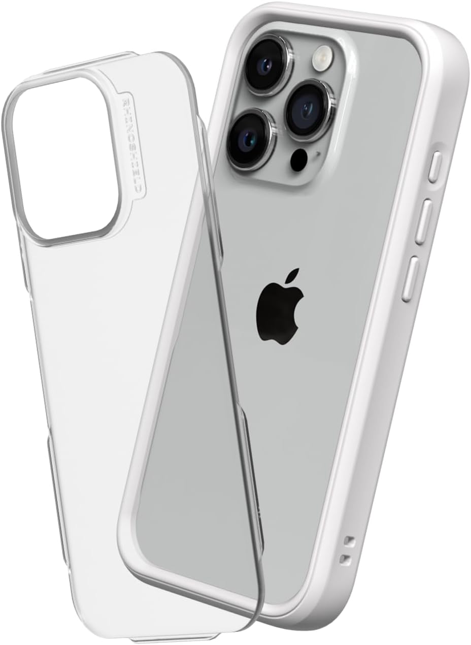 RhinoShield Modulares Case kompatibel mit [iPhone 15 Pro] | Mod NX - Anpassbare & stossdämpfende Sch