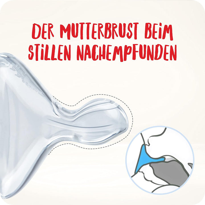 NUK First Choice+ Babyflaschen Starter Set | 0–6 Monate | 4 Flaschen mit Temperature Control & Flasc