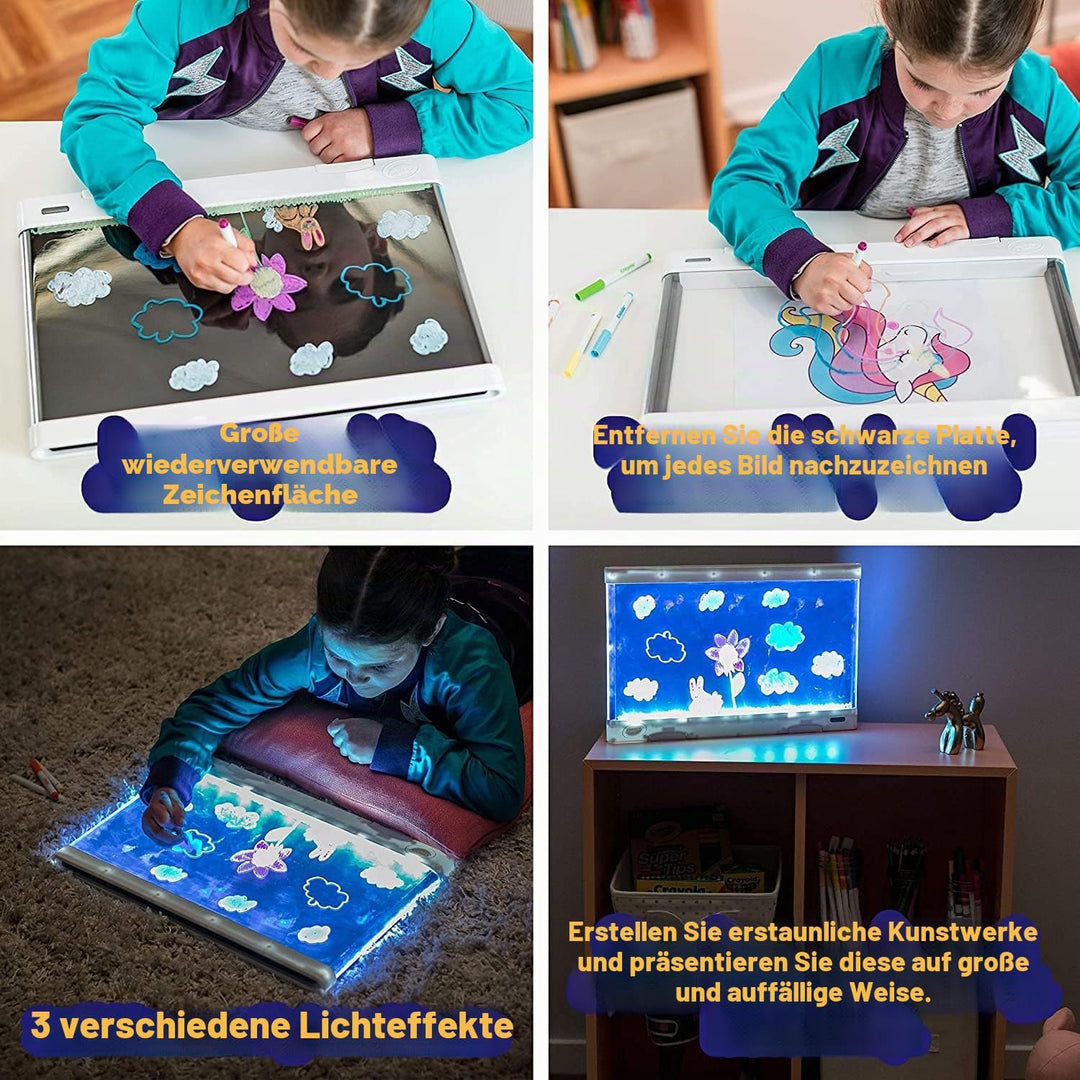 Crayola - Ultimative Licht-Tafel, Übergrosse Tafel, Geschenk fur Kinder, 6,7,8,9 Jahren