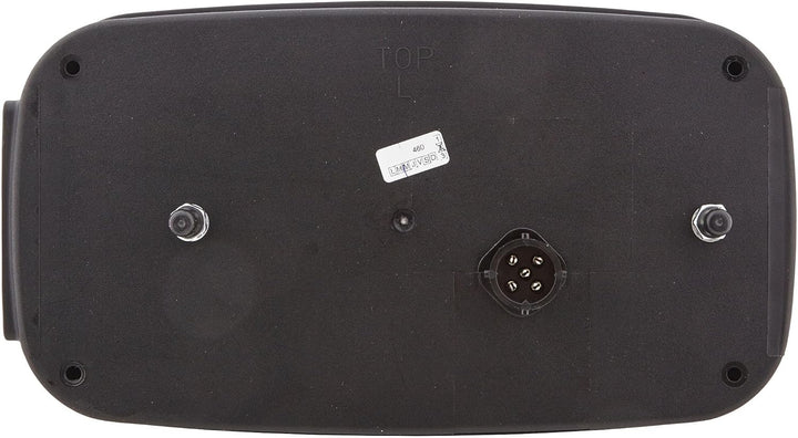 HELLA - Heckleuchte - Glühlampe - 12V - Anbau/geschraubt - Lichtscheibenfarbe: weiss/rot - Stecker: