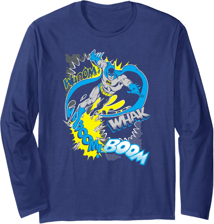 Batman Bat Effects Langarmshirt