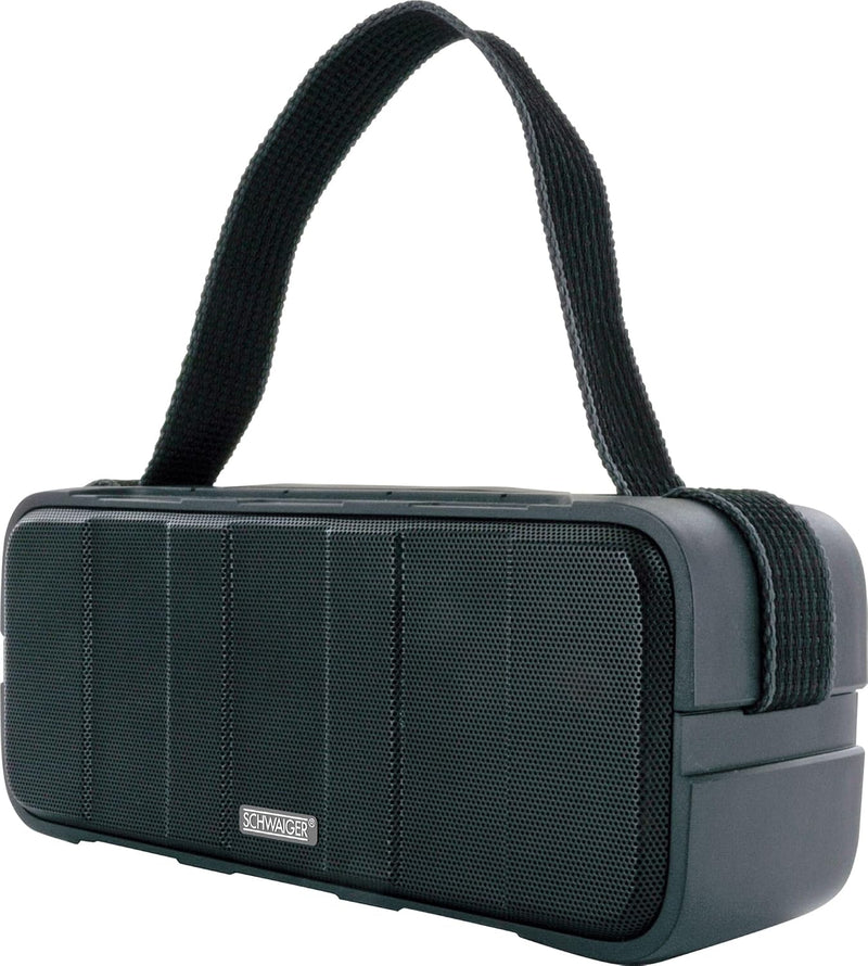 SCHWAIGER BS220 Bluetooth Lautsprecher Outdoor 30W Musikbox TWS tragbar stahlwasserfest robust IPX5
