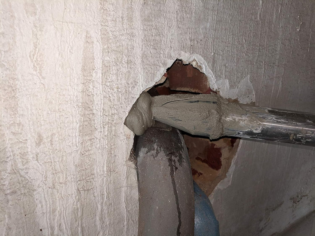 HBT Handmörtelpumpe MP100, hochwertige Mörtelspritze aus rostfreien Edelstahl - 500ml Füllmenge | Ma