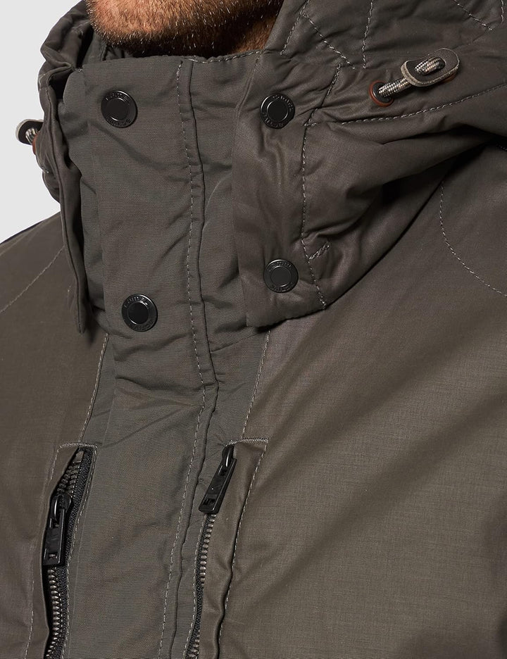 camel active Herren Jacket 28 Beluga, 28 Beluga