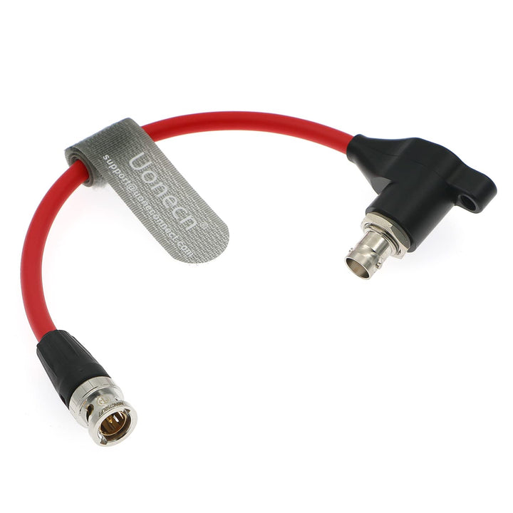 Uonecn SDI-Protector SDI BNC Kabel Stecker auf Rechtwinklig BNC Buchse Galvanic-Isolators Kable für