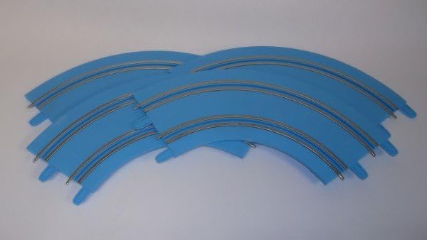 Greenhills MT423 Carrera First 90-Grad-Kurve x 4 "C", Blau