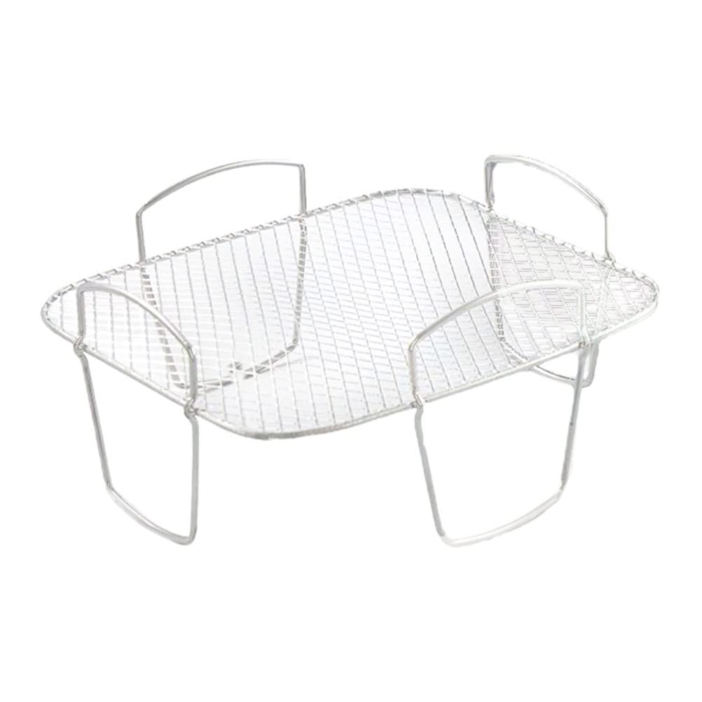 Air Fryer Dehydrator Racks, Edelstahl Obst Fleisch Food Dehydrator Rack Air Fryer Crisper Basket Toa