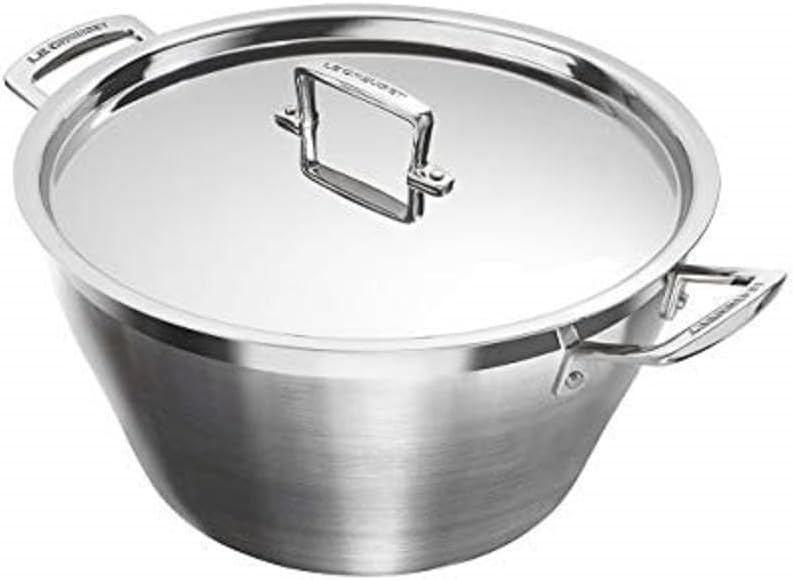 Le Creuset Einkochtopf aus 3-ply Edelstahl, Ø 30 cm, Für alle Herdarten inkl. Induktion geeignet, Si