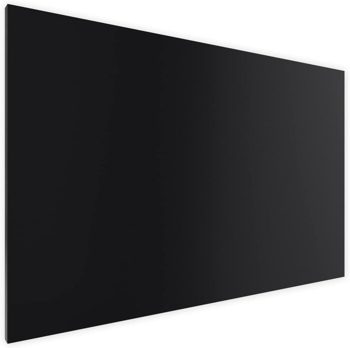 ALLboards Metallische Magnettafel KREIDETAFEL SCHWARZ 60x40cm MetalBoards Memoboard für jede Art von