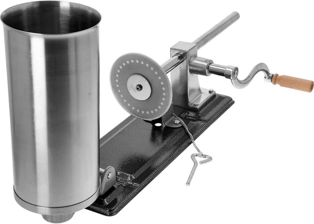 BROWIN® Manuell Wurstfüller aus Edelstahl 311004 | 4 kg horizontale Wurstmaschine | Wurstfüllmaschin