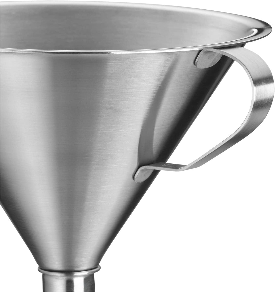 WMF Gourmet Trichter 12 cm, Cromargan Edelstahl mattiert, spülmaschinengeeignet