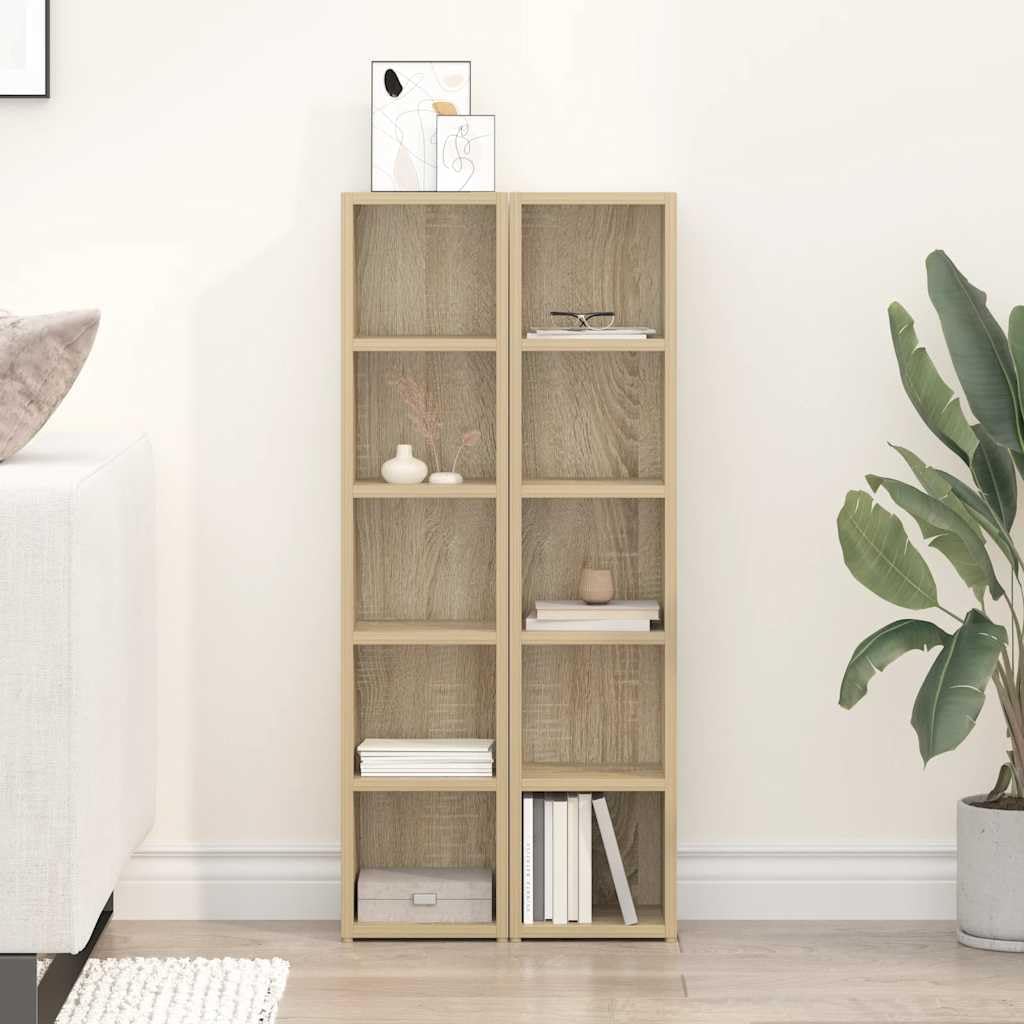 vidaXL 2X CD Regal Ständer Standregal Wandregal Medienregal Dekoregal Aufbewahrung Büroregal für 160