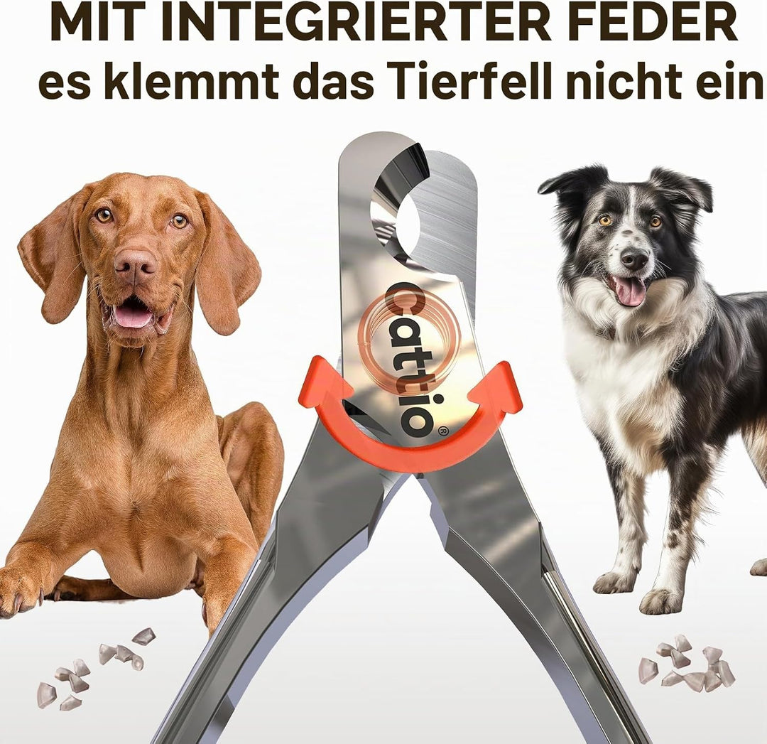 Professioneller Nagelknipser für grosse Hunde – scharf, langlebig und sicher. Robuster Haustier-Nage