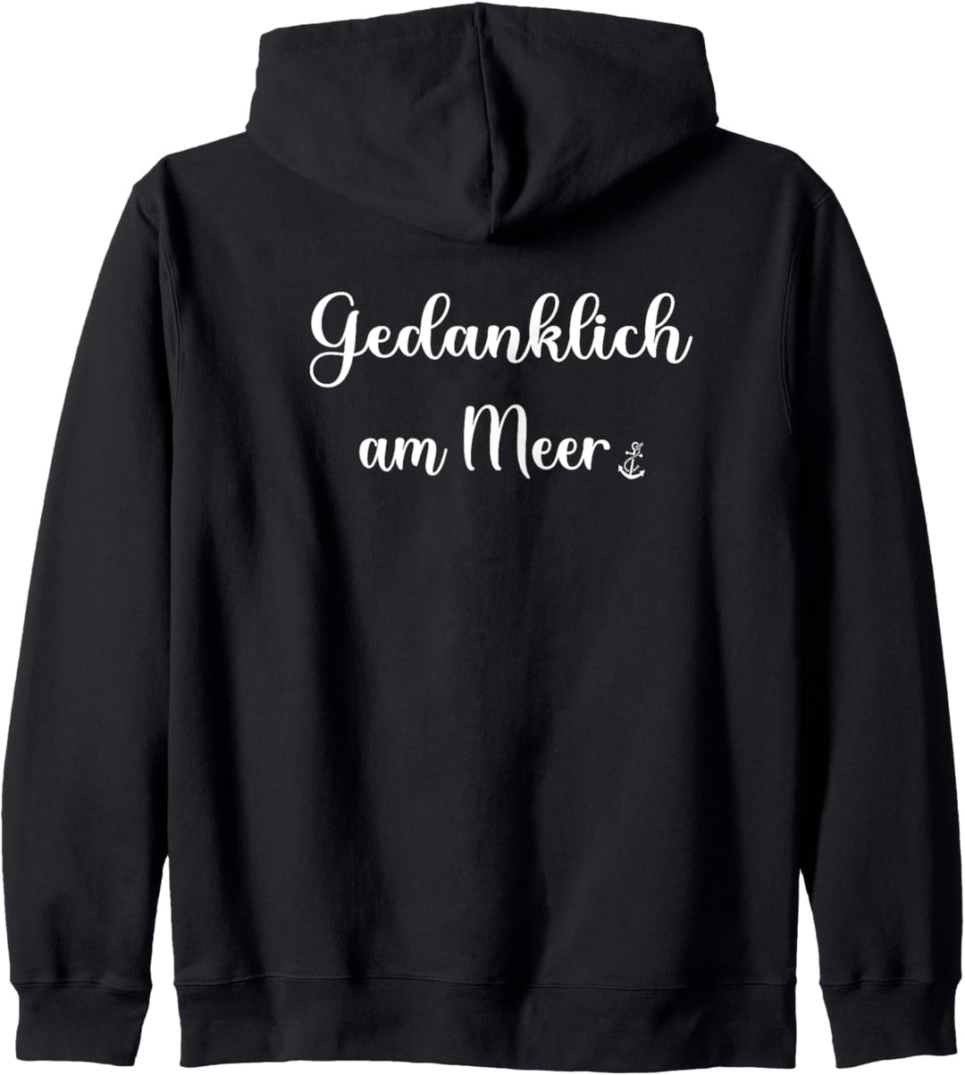 Gedanklich am Meer Kapuzenjacke