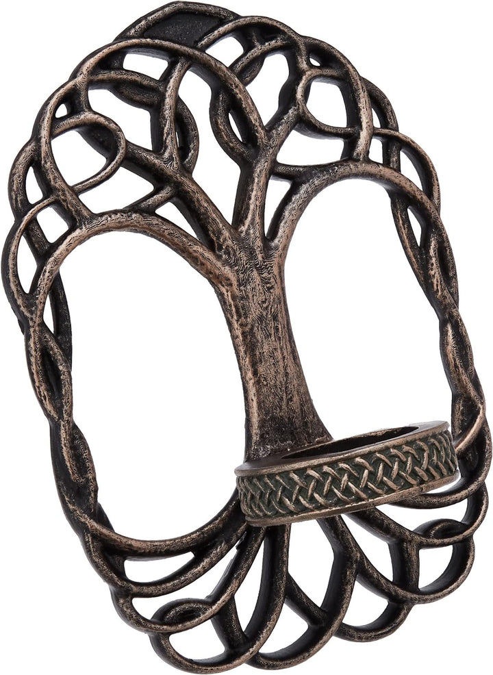 Nemesis Now D2415G6 Kerzenhalter Baum des Lebens 23cm Bronze